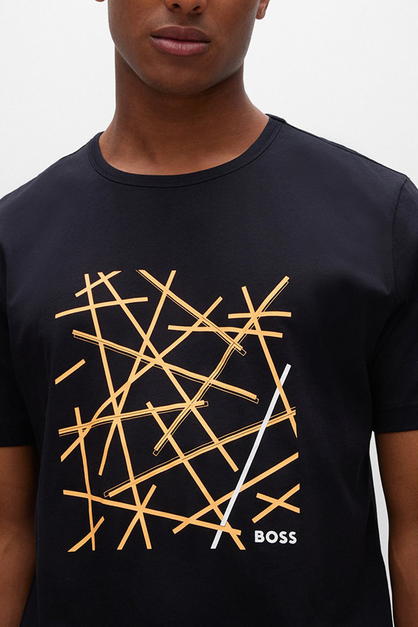 T-SHIRT BOSS - 001 BLACK